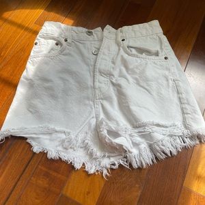 ZARA high waisted shorts